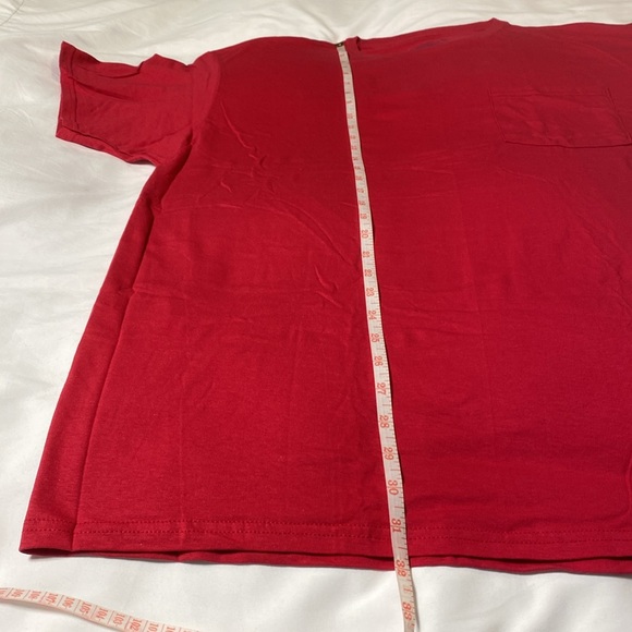 NWOT Fruit of the Loom 100% Cotton Pocket T-Shirt - Picture 6 of 13